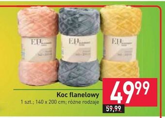 Stokrotka Koc flanelowy oferta