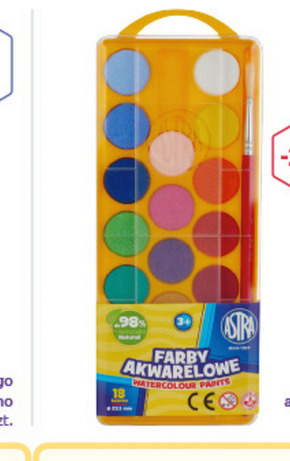 Papiernik by Empik Farby akwarelowe astra oferta