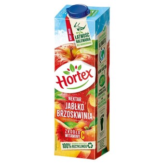 Sezamek Hortex nektar jabłko brzoskwinia 1 l oferta