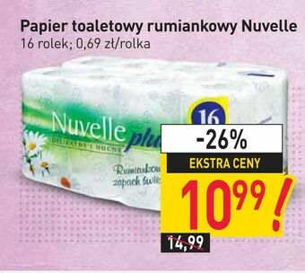 Stokrotka Papier toaletowy rumiankowy Nuvelle oferta