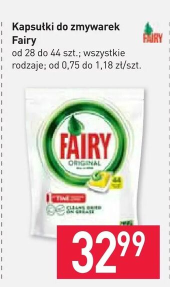 Stokrotka Kapsułki do zmywarek Fairy oferta