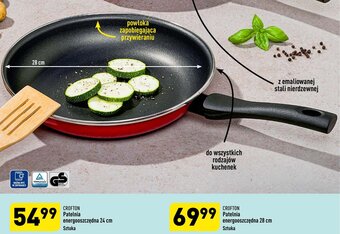 ALDI CROFTON Patelnia energooszczędna 28 cm oferta