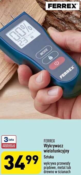 ALDI FERREX Wykrywacz wielofunkcyjny oferta