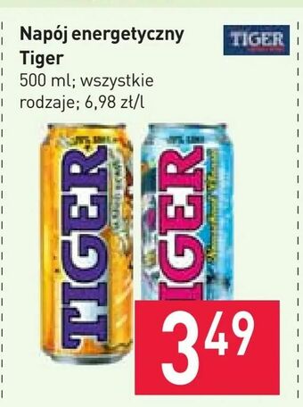 Stokrotka Napój energetyczny Tiger oferta