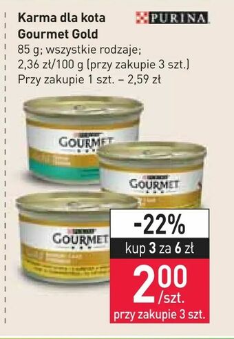 Karma dla kota Gourmet Gold