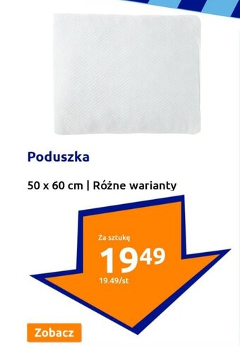 Action Poduszka 50 x 60 cm oferta