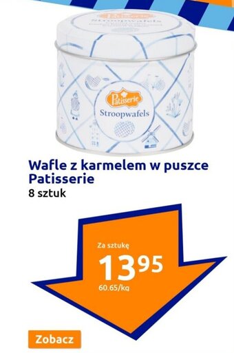Action Wafle z karmelem w puszce Patisserie oferta