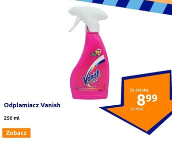 Action Odplamiacz Vanish 250ml oferta