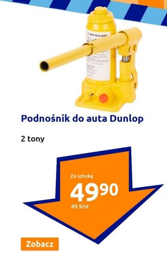 Podnośnik do auta Dunlop 2 tony