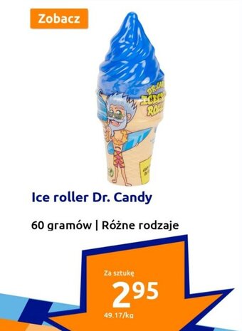 Action Ice roller Dr. Candy 60 gramów oferta