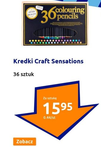 Action Kredki Craft Sensations 36 sztuk oferta
