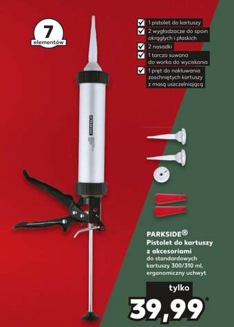 Kaufland PARKSIDE Pistolet do kartuszy oferta