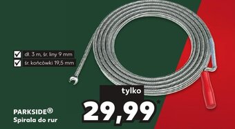 Kaufland PARKSIDE Spirala do rur oferta