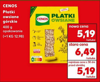 Kaufland CENOS Płatki owsiane 400g oferta