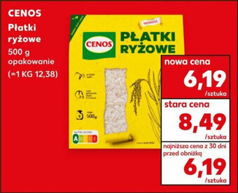 Kaufland CENOS Płatki ryżowe 500g oferta