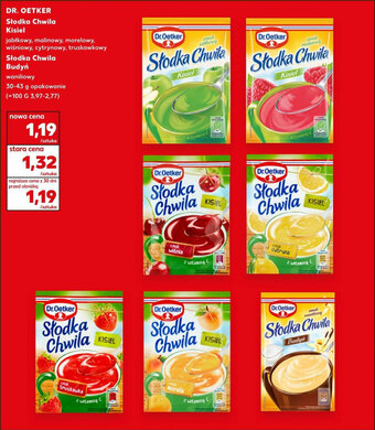 Kaufland DR. OETKER Kisiel, Budyń oferta