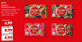 Kaufland BELIN Herbata 100 x 2g oferta