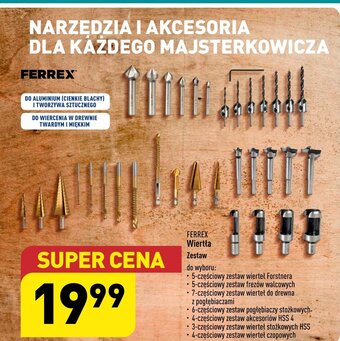 ALDI Wiertła Zestaw oferta
