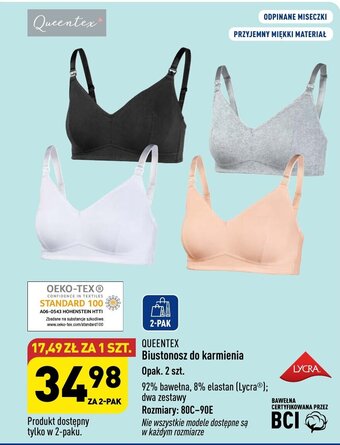 ALDI Biustonosz do karmienia Opak. 2 szt. oferta