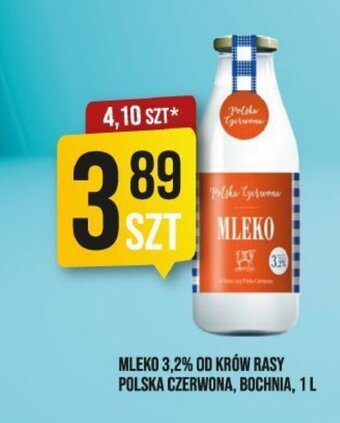 Market Jan MLEKO 3,2% OD KRÓW RASY POLSKA CZERWONA, BOCHNIA, 1 L oferta
