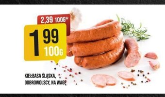 Market Jan KIEŁBASA ŚLĄSKA, DOBROWOLSCY, NA WAGĘ 100 G oferta