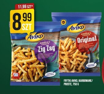 Market Jan FRYTKI AVIKO, KARBOWANE/ PROSTE, 750 G oferta