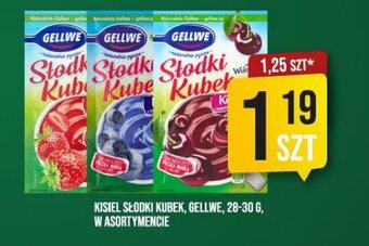 Market Jan KISIEL SŁODKI KUBEK, GELLWE, 28-30 G, W ASORTYMENCIE oferta