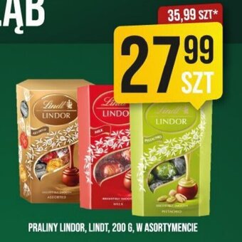 Market Jan PRALINY LINDOR, LINDT, 200 G, W ASORTYMENCIE oferta