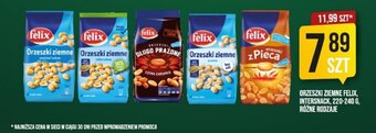 Market Jan ORZESZKI ZIEMNE FELIX, INTERSNACK, 220-240 G oferta