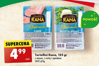 Biedronka Tortellini z ricottą i szpinakiem oferta
