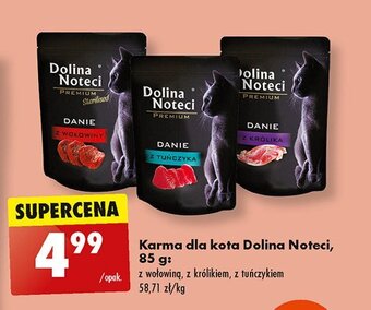 Biedronka Karma dla kota danie z królika oferta
