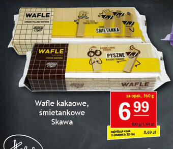 Gram Market Wafle kakaowe, śmietankowe Skawa 360 g oferta