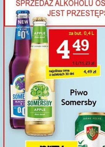 Gram Market Piwo Somersby 0,4 l oferta