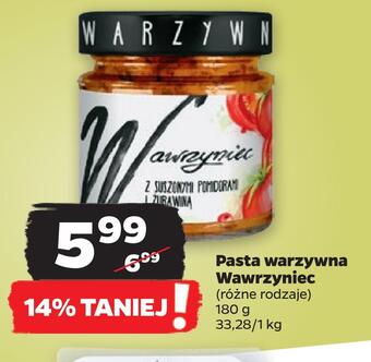 Netto Pasta warzywna wawrzyniec oferta