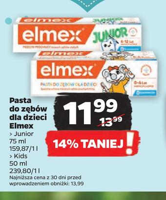 Netto Pasta do zębów dla dzieci elmex oferta