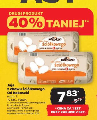 Netto Jaja z chowu ściółkowego od kokoszki oferta