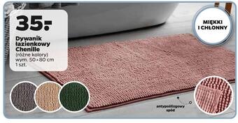 Netto Dywanik łazienkowy chenille oferta