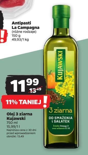Netto Olej 3 ziarna kujawski oferta
