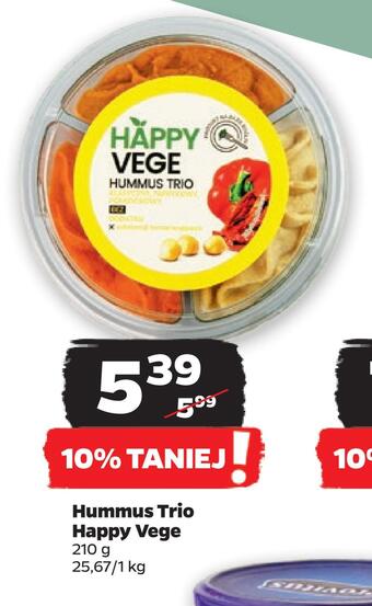 Netto Hummus trio happy vege oferta