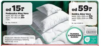 Netto Kołdra aloe vera oferta
