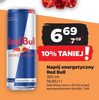 Netto Napój energetyczny red bull oferta