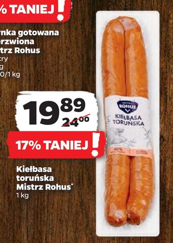 Netto Kiełbasa toruńska mistrz rohus oferta
