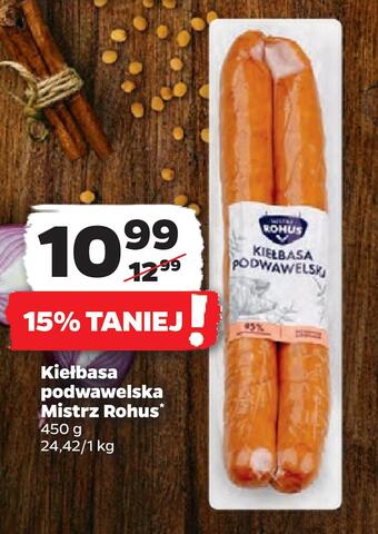 Netto Kiełbasa podwawelska mistrz rohus oferta