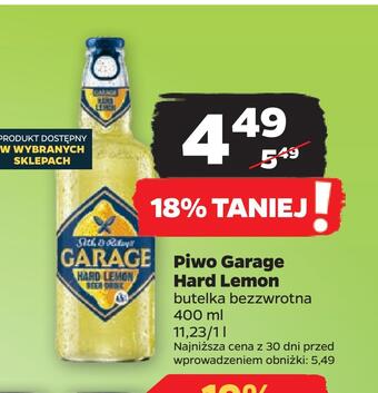 Netto Piwo garage hard lemon oferta