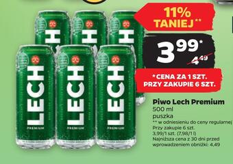 Netto Piwo lech premium oferta
