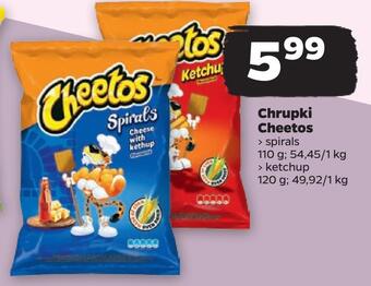 Netto Chrupki cheetos oferta