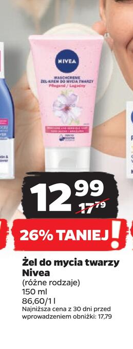 Netto Żel do mycia twarzy nivea oferta