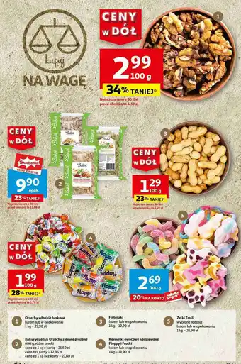 Auchan Orzechy włoskie łuskane 1 KG oferta