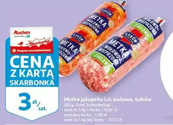 Auchan Metka ziołowa 1 SZT 180 G oferta