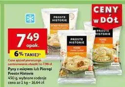 Auchan Pierogi z kapustą i grzybami 1 SZT 450 G oferta